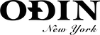 Odin New York Logo in black.  Odin with New york below right justified
