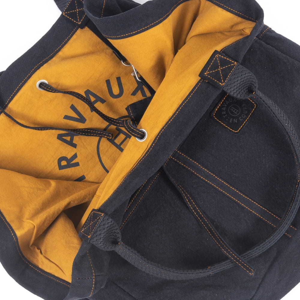 Medium Noir Tote Bag | Odin New York