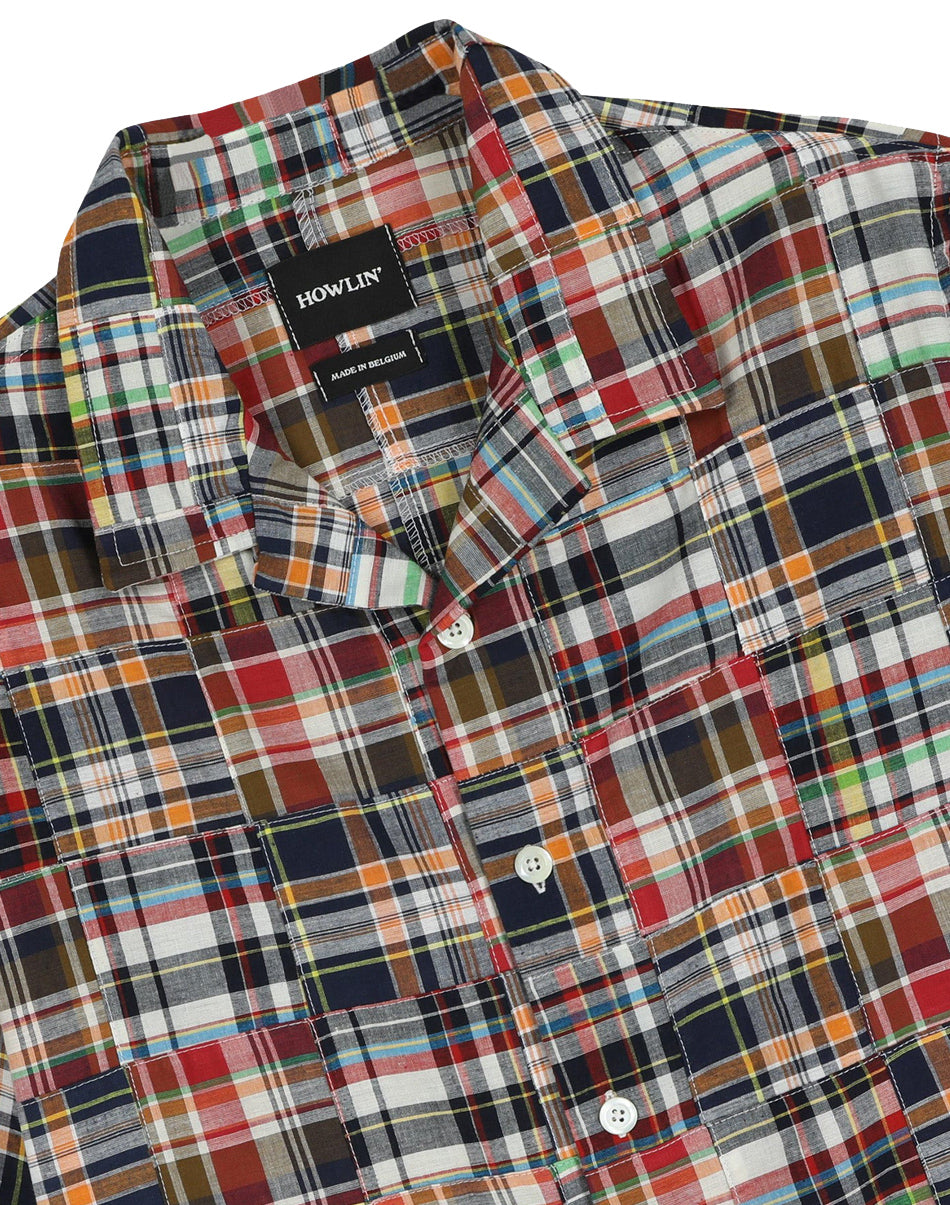 COOTIE Madras Check L/S Shirt クーティ M COOTIE / Madras Check L/S Shirt -Black-