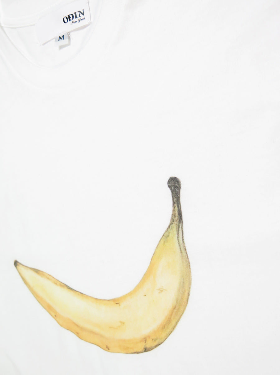 【 SATUR 】Banana Tree Graphic T-Shirt SATUR | 세터 | 바나나 트리 그래픽 반팔 티셔츠 세라돈 민트