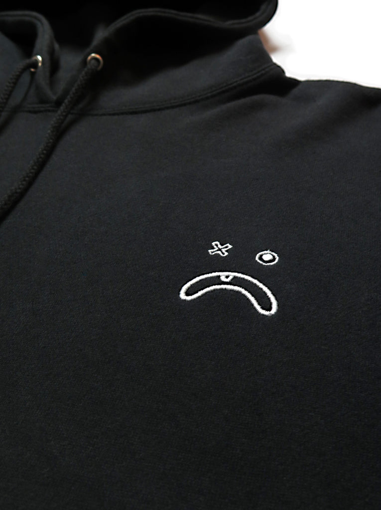 Embroidered Frown Hoodie Odin New York - Main Image
