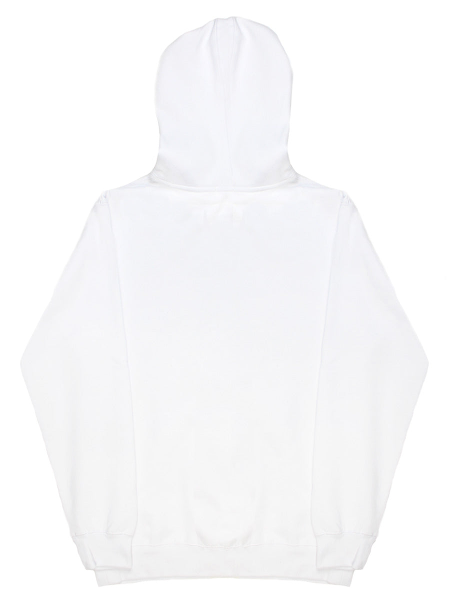 スウェット・トレーナー DOUBLET 'Polyurethane Embroidery' hoodie White Doublet White Polyurethane Embroidery hoodie for Men Online