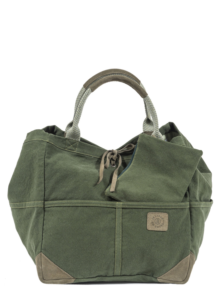 Medium Green Tote Bag | Odin New York