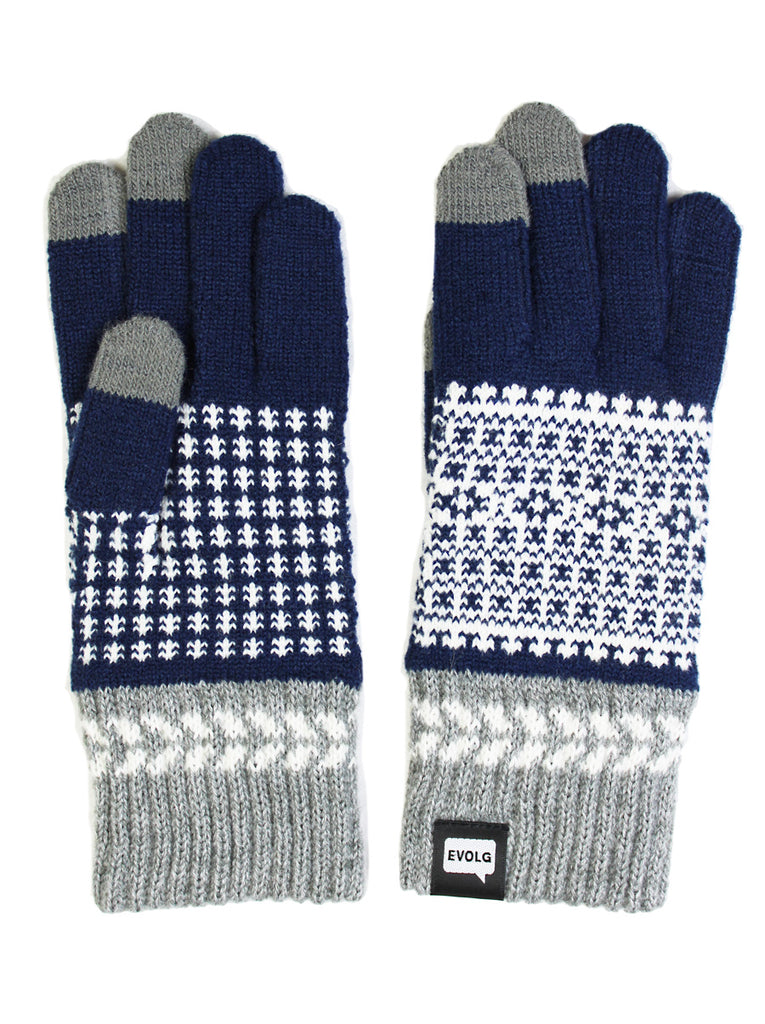 Fleur Fingertip Control Knit Gloves