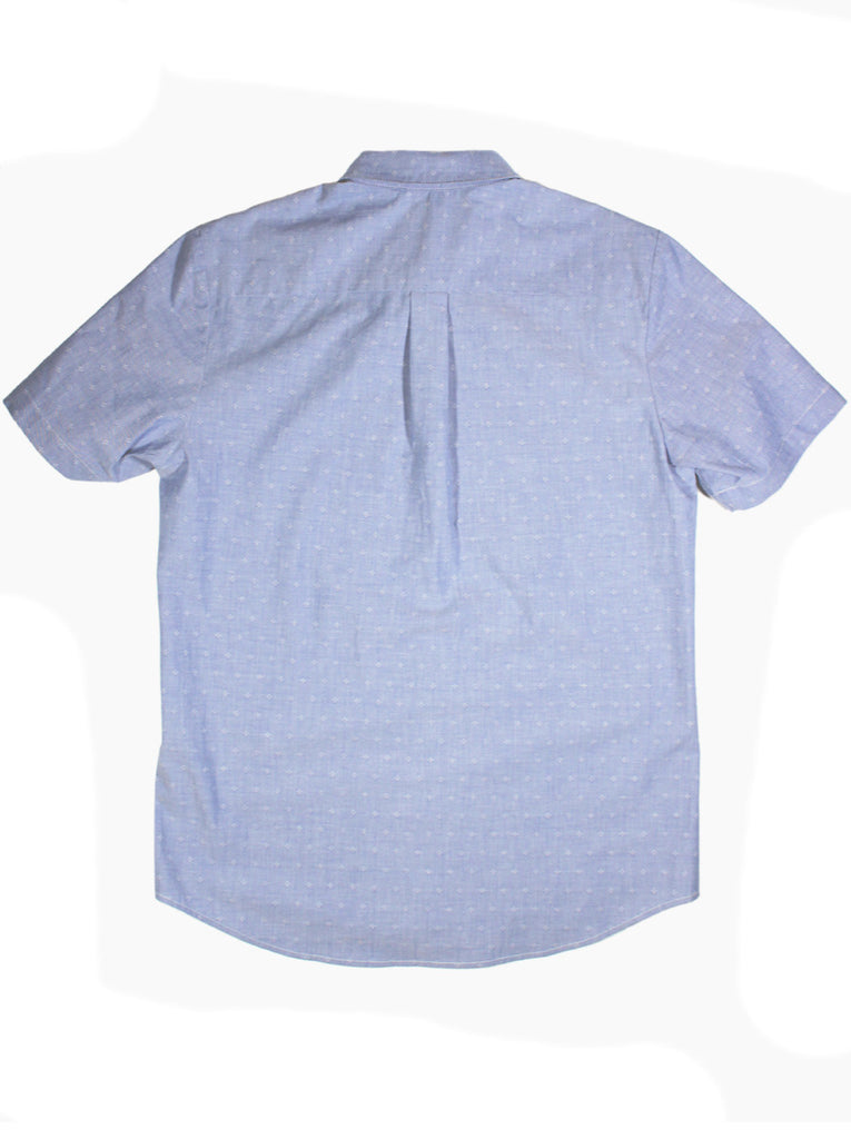 Dobby Short Sleeve Classic Collar Shirt