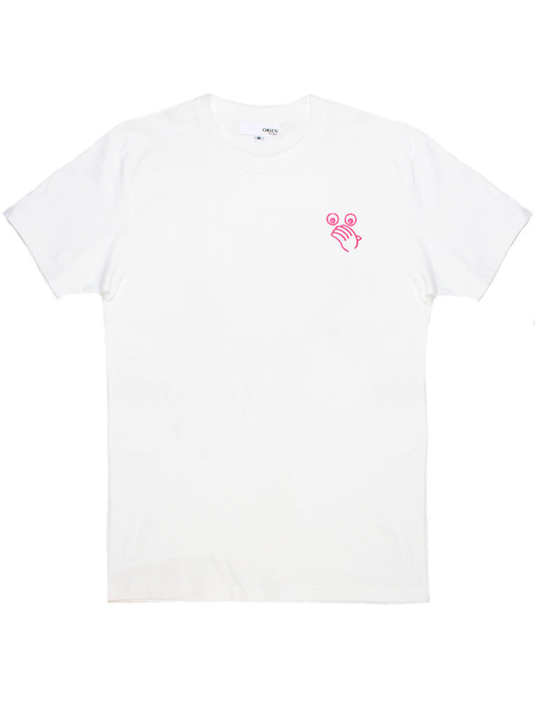 "Psst" Embroidered Tee